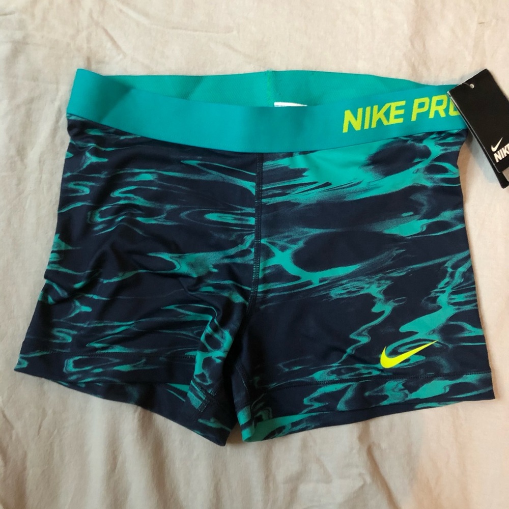 Women’s Nike Pro spandex shorts.